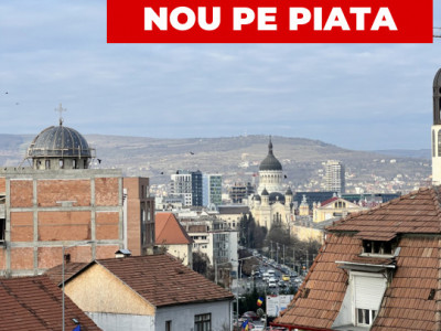 Vand 2 Camere 58 mp cu Priveliste Superba, Centru, Piata Cipariu!
