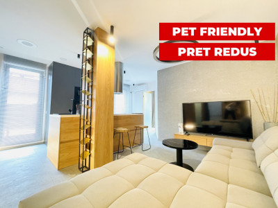 Pet Friendly! Apartament De Lux Doua Camere Cu Parcare, Zona Sopor