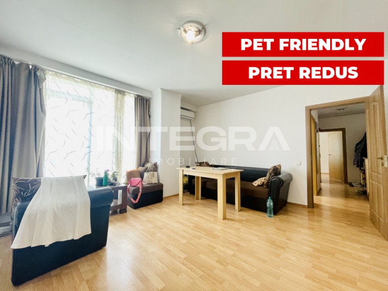  IDEAL STUDENTI! PET FRIENDLY! Doua Camere Decomandate | Etaj 1 | Strada Oasului