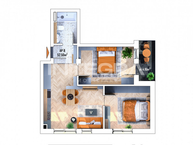 Apartament Finisat | 2 Camere Etaj Unu | Ideal Investitie | Apahida | Zona Peny