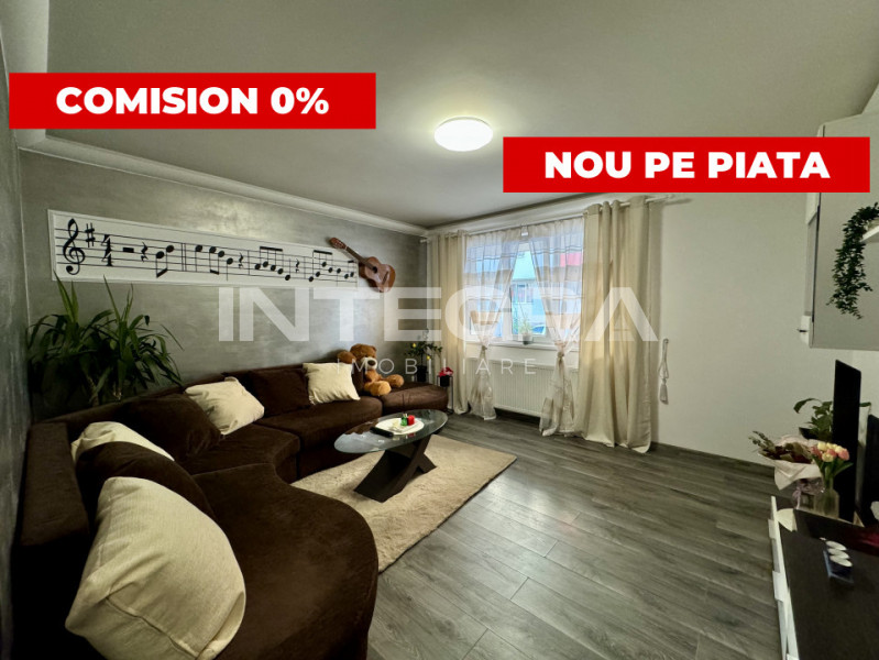 Apartment de Vânzare | 2 Camere Decomandate | Florești | Cartier Terra