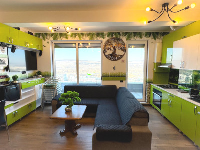 Penthouse Panoramic View | 3 Camere 2 Bai | Parcare subterană! | Zona Vivo