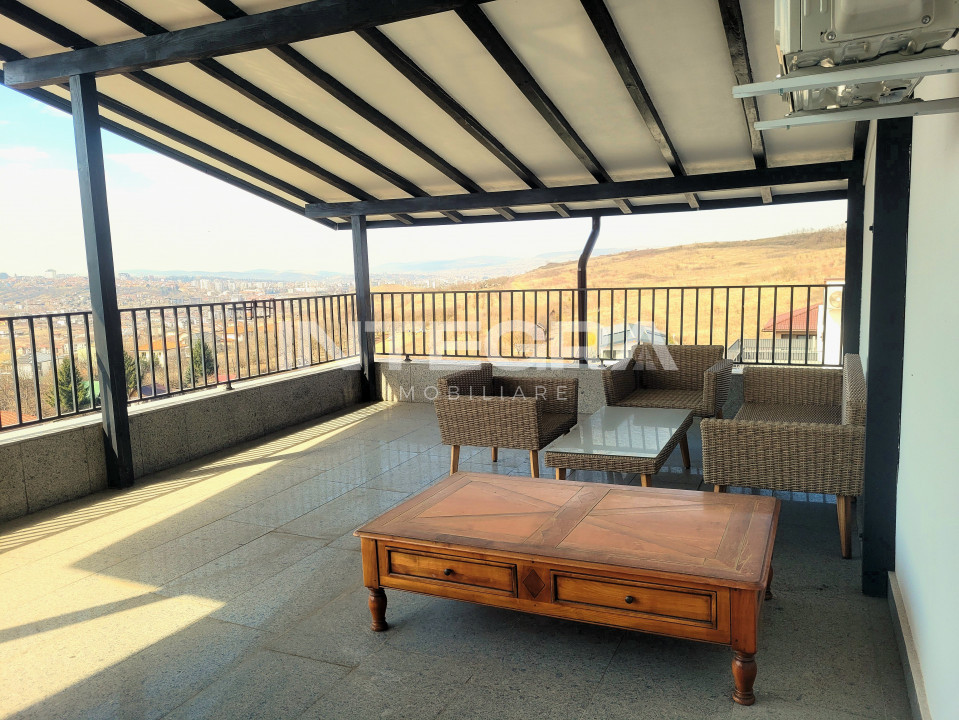 Pet Friendly | Duplex 4 Camere | Curte si Terasa 40 Mp Panoramica | Borhanci