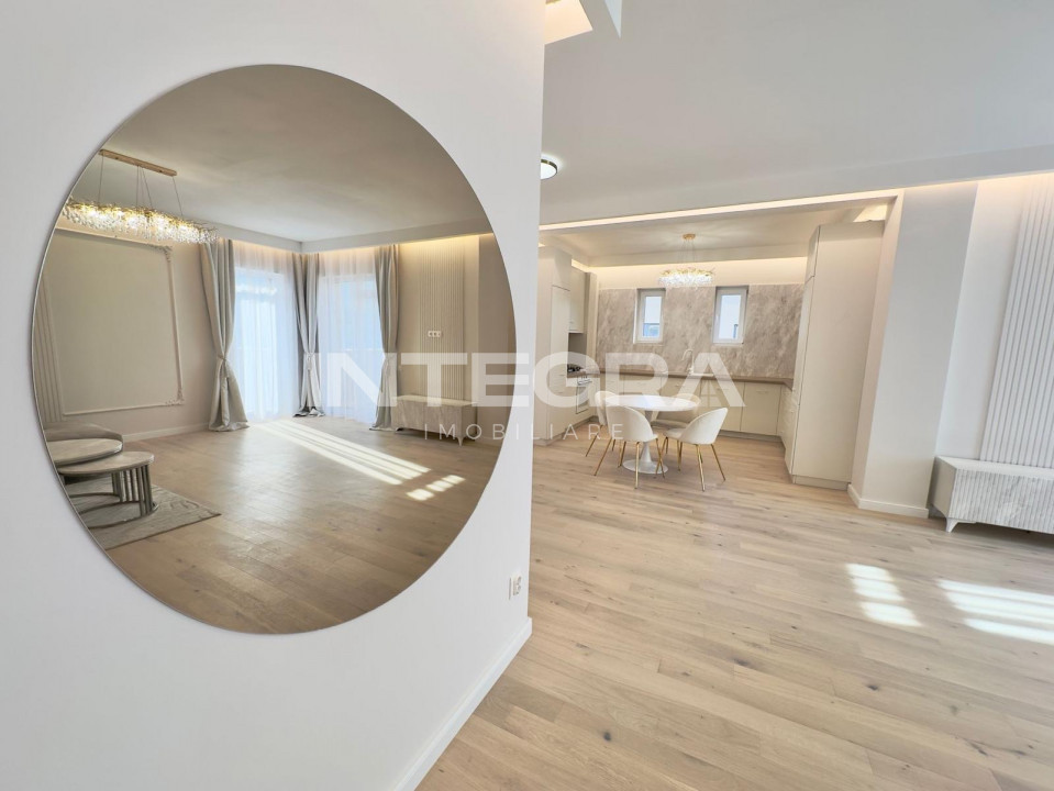 Penthouse LUX | 3 camere | 3 terase | Vedere panoramica | Mobilat si utilat 