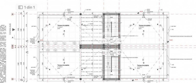 Casa Finisata | 193Mp  cu  Terasa Panoramica 65Mp | Parcare | Cart. Tineretului