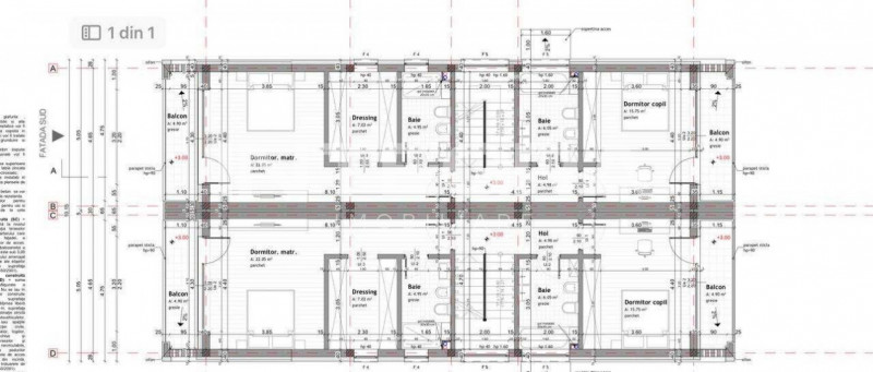 Casa Finisata | 193Mp  cu  Terasa Panoramica 65Mp | Parcare | Cart. Tineretului