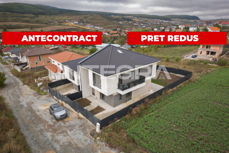 Str. Muntii Rodnei Casa Noua  cu 180Mp cu 3 Dormitoare | Curte 300mp