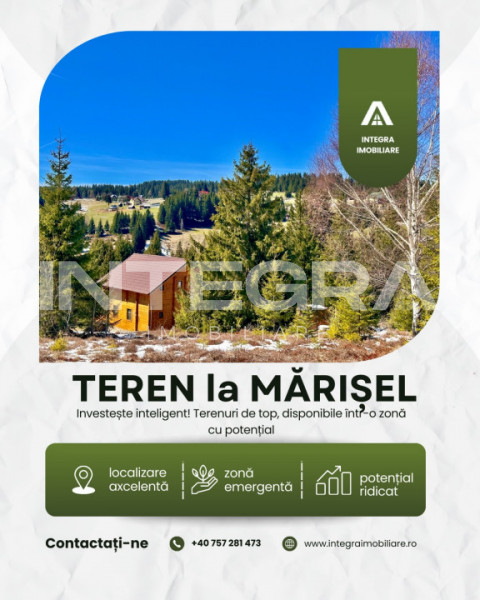 Teren Cu FANTANA si CURENT | PUZ si Certificat Urbanism | Marisel