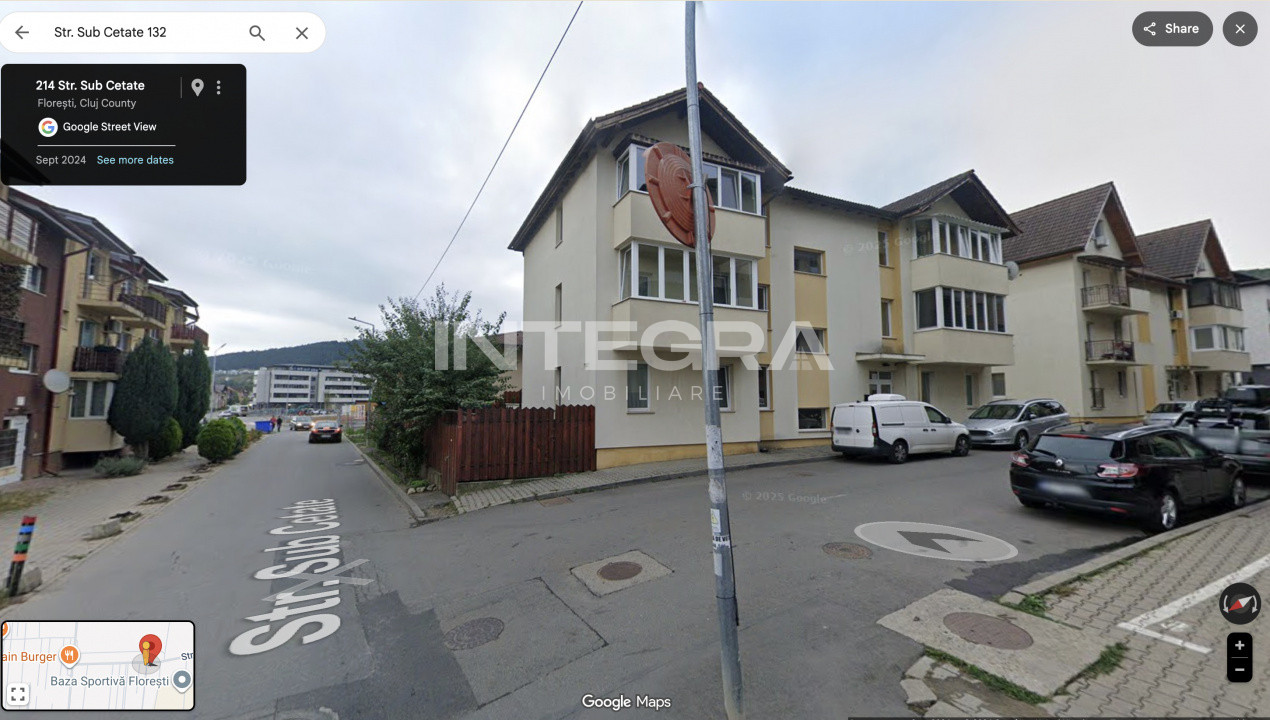 Petfriendly Apartament 3 Camere | Terasa 60Mp | Parcare Subterana |  Florești 