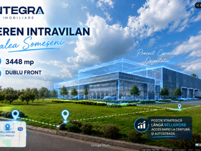 Vand Teren Intravilan | Calea Someseni | Langa SelGros | Cluj-Napoca