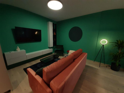  Apartament cu 2 Camere cu Gradina Central Zona Record Park!